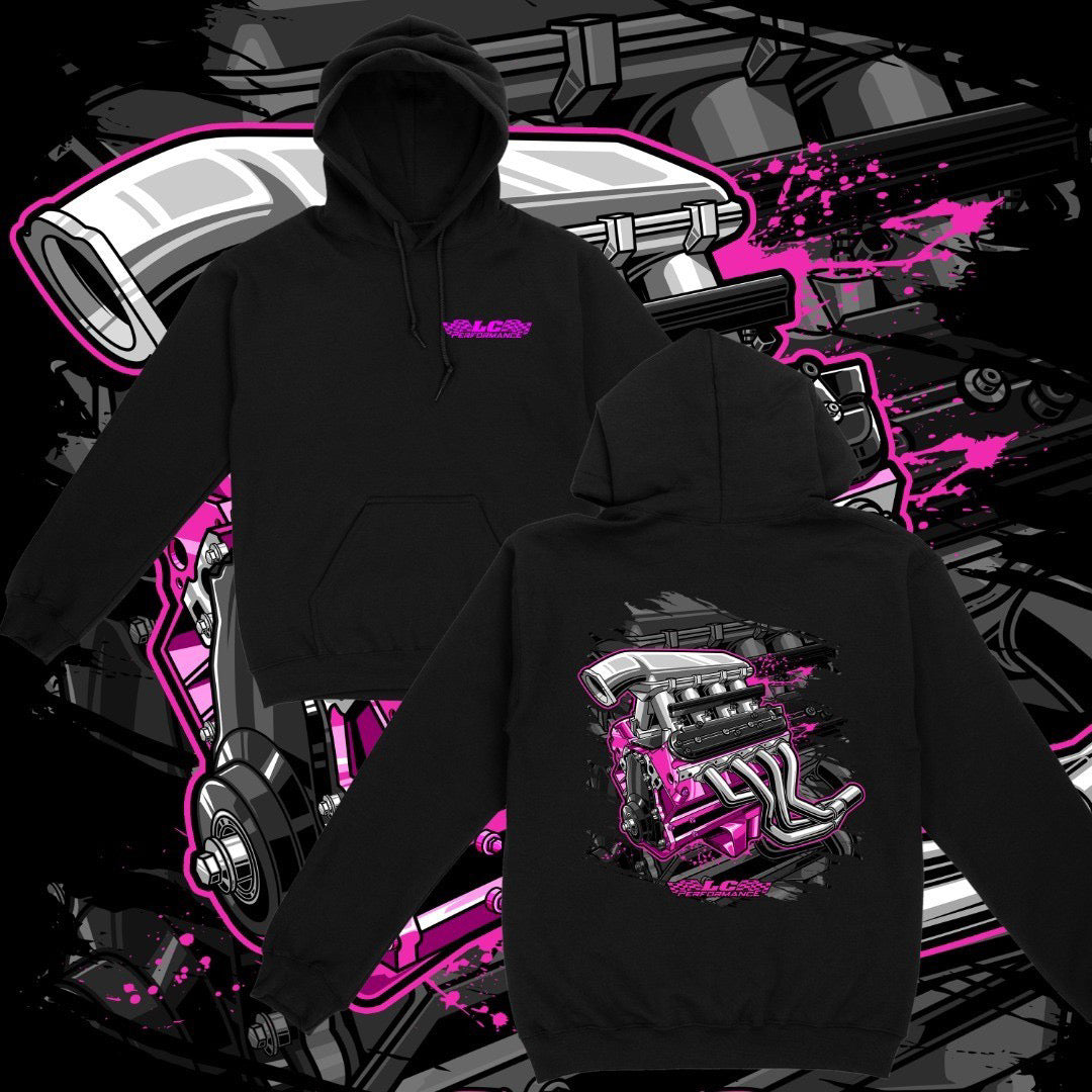 LC Performance Boosted Hoodie – Pink Edition