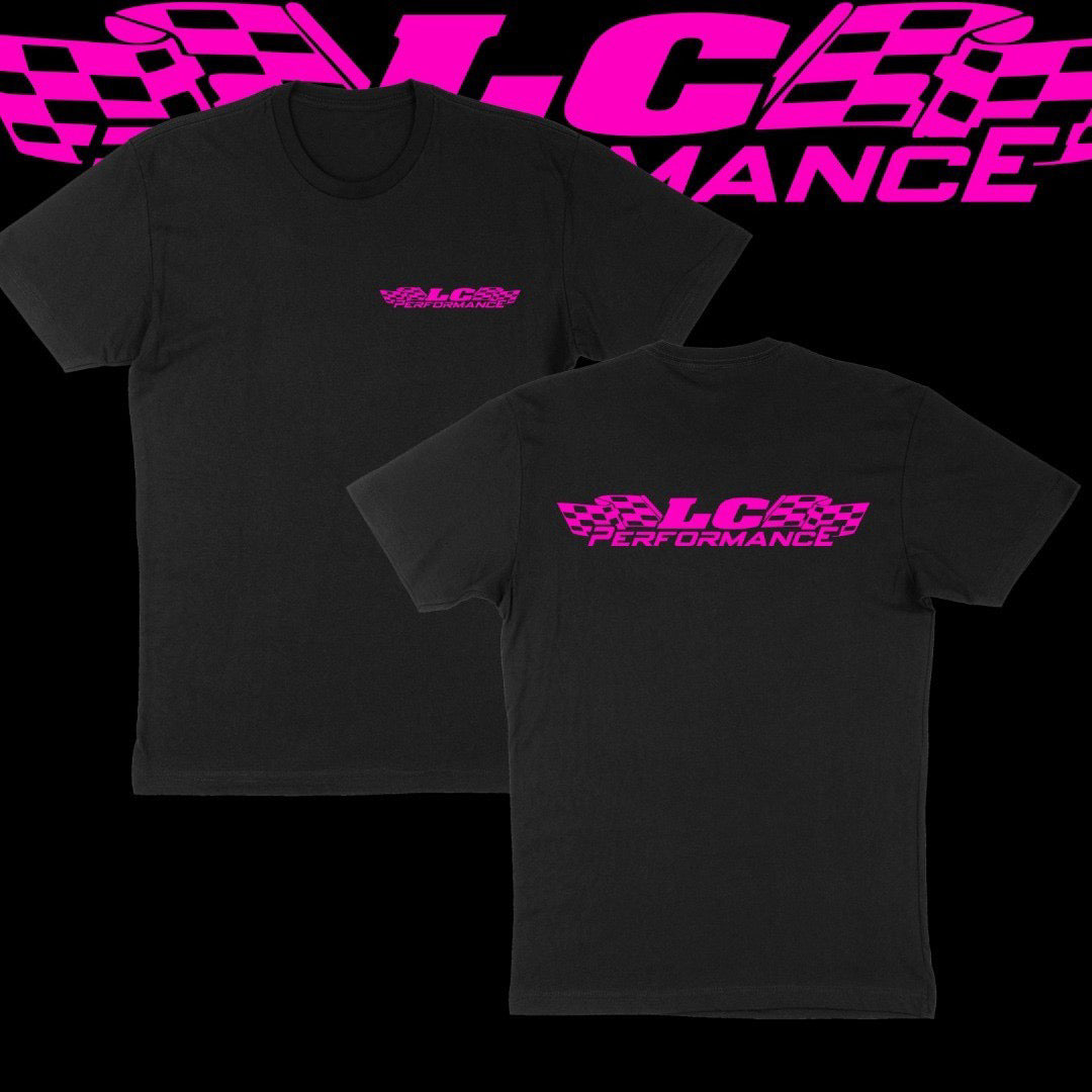 LC Performance Signature Tee – Pink Edition